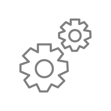 Vector flat icon. Gray icon on isolated on white background. Business concept Stock Illustration