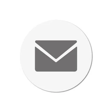 Vector flat icon. Grayscale illustration. Suitable for social networks, icons Stock Illustration