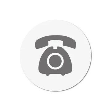 Vector flat icon. Grayscale illustration. Suitable for social networks, icons Illustrazione stock