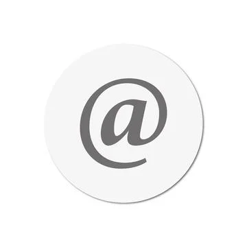 Vector flat icon. Grayscale illustration. Suitable for social networks, icons Illustrazione stock