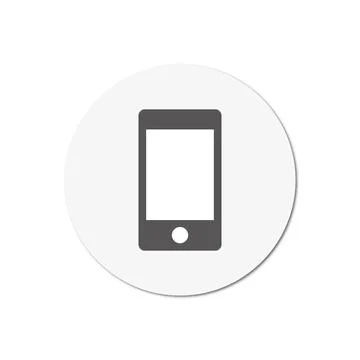 Vector flat icon. Grayscale illustration. Suitable for social networks, icons Stock Illustration