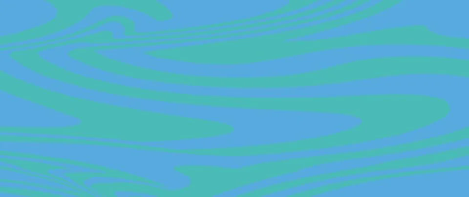 Vector flat illustration. Abstract horizontal background with colorful waves Stock Illustration