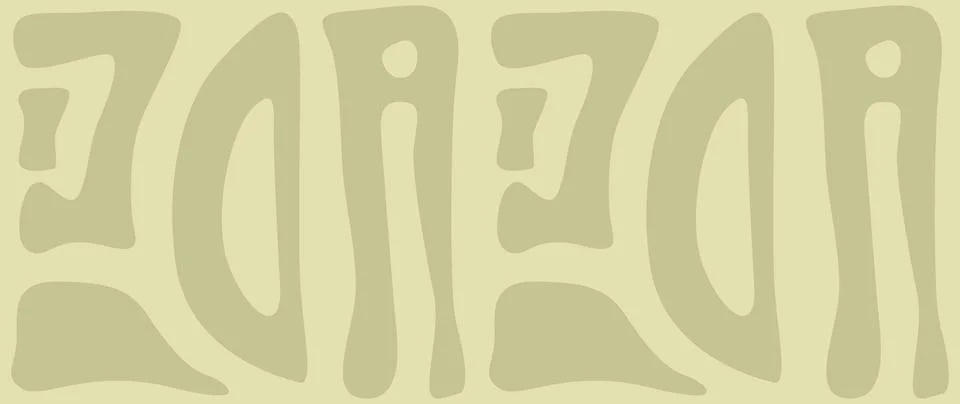 Vector flat illustration. Abstract horizontal background. Trendy retro style Illustrazione stock