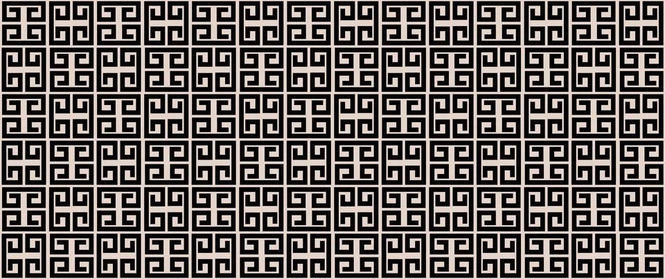 Vector flat illustration. Abstract horizontal background. Trendy retro styl.. Stock Illustration