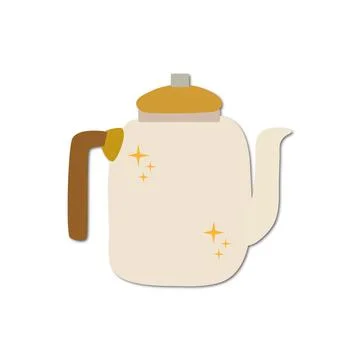 Vector flat illustration. Autumn cute and cozy icon for your design Stock Illustration