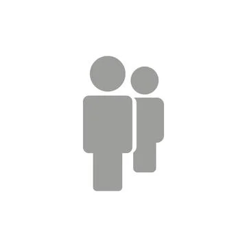 Vector flat illustration. Avatar, user profile, gender neutral silhouette. Gray Stock Illustration