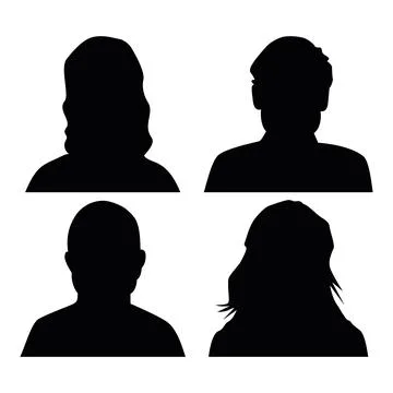 Vector flat illustration. Avatar, user profile, person icon, profile picture Stock Illustration