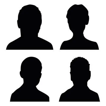 Vector flat illustration. Avatar, user profile, person icon, profile picture Stock Illustration