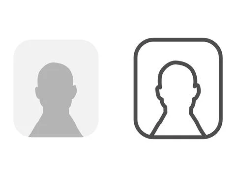 Vector flat illustration. Avatar, user profile, face icon, profile picture... Stock Illustration