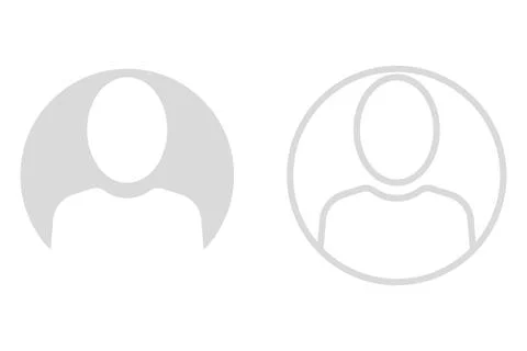 Vector flat illustration. Avatar, user profile, face icon, profile picture... Stock Illustration