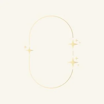 Vector flat illustration. Elegant frame on a light background. Design templ.. Stock Illustration