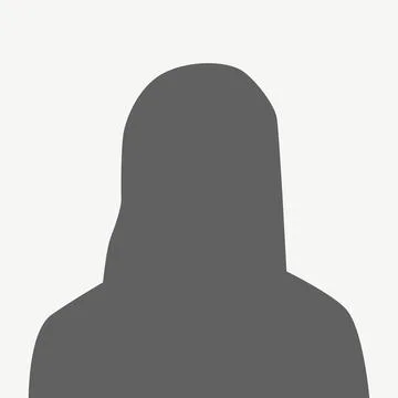 Vector flat illustration in gray color. Avatar, user profile, person icon Stock Illustration