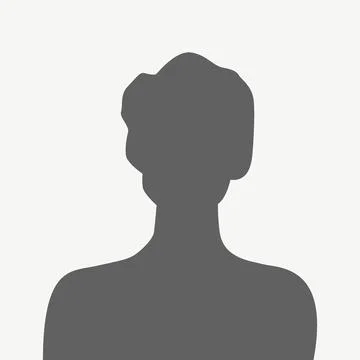 Vector flat illustration in gray color. Avatar, user profile, person icon Stock Illustration