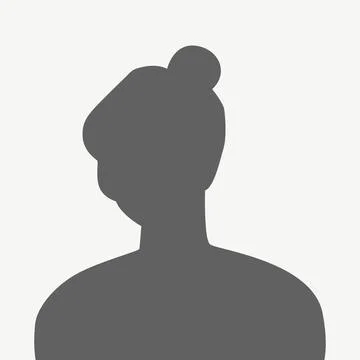 Vector flat illustration in gray color. Avatar, user profile, person icon Stock Illustration