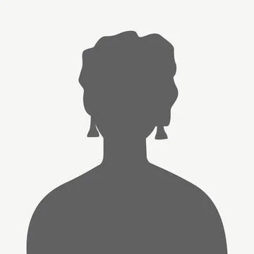 Vector flat illustration in gray color. Avatar, user profile, person icon Stock Illustration