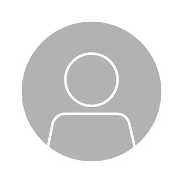 Vector flat illustration in gray colors. Avatar, user profile, person icon Stock Illustration