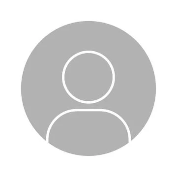 Vector flat illustration in gray colors. Avatar, user profile, person icon Stock Illustration