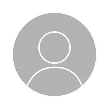 Vector flat illustration in gray colors. Avatar, user profile, person icon Stock Illustration