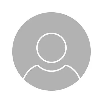 Vector flat illustration in gray colors. Avatar, user profile, person icon Stock Illustration