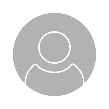 Vector flat illustration in gray colors. Avatar, user profile, person icon Stock Illustration