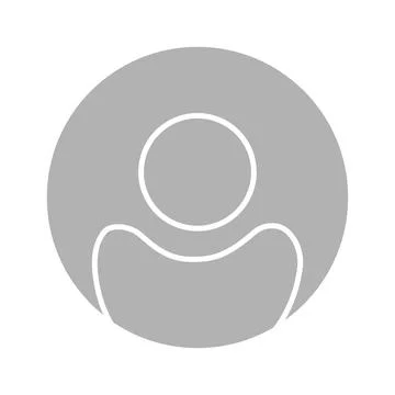 Vector flat illustration in gray colors. Avatar, user profile, person icon Stock Illustration