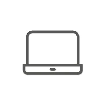 Vector flat illustration. Gray device on a white background. The concept of Stock Illustration