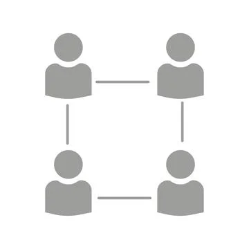 Vector flat illustration in grayscale. Avatar, user profile, person icon, g.. Stock Illustration