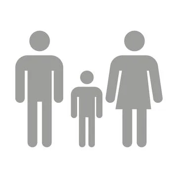 Vector flat illustration in grayscale. Avatar, user profile, person icon Stock Illustration