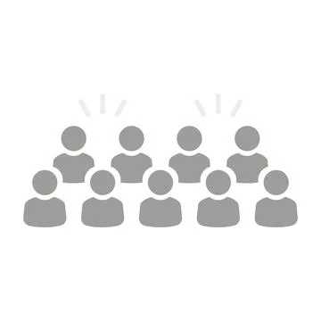 Vector flat illustration in grayscale. Avatar, user profile, person icon Stock Illustration
