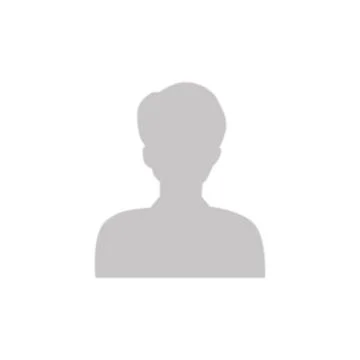 Vector flat illustration in grayscale. Avatar, user profile, person icon Stock Illustration