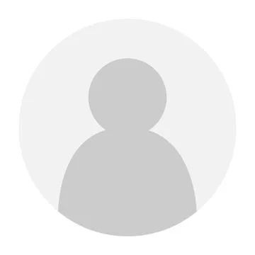 Vector flat illustration in grayscale. Avatar, user profile, person icon, g.. Stock Illustration