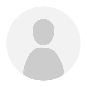 Vector flat illustration in grayscale. Avatar, user profile, person icon, g.. Stock Illustration