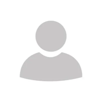 Vector flat illustration in grayscale. Avatar, user profile, person icon Stock Illustration