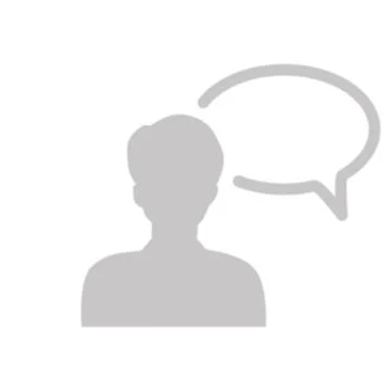 Vector flat illustration in grayscale. Avatar, user profile, person icon Stock Illustration