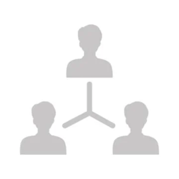 Vector flat illustration in grayscale. Avatar, user profile, person icon Stock Illustration