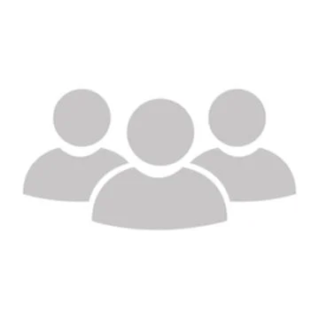 Vector flat illustration in grayscale. Avatar, user profile, person icon Stock Illustration