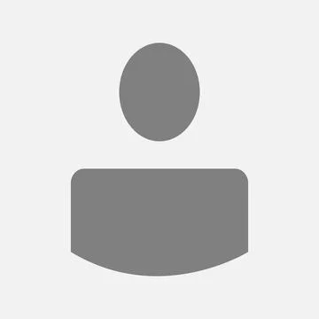 Vector flat illustration in grayscale. Avatar, user profile, person icon, g.. Stock Illustration