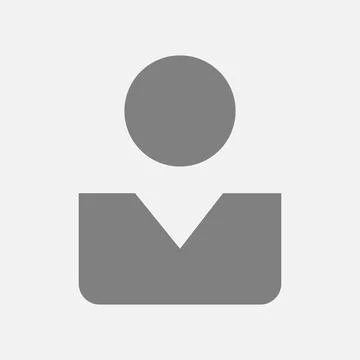 Vector flat illustration in grayscale. Avatar, user profile, person icon, g.. Stock Illustration