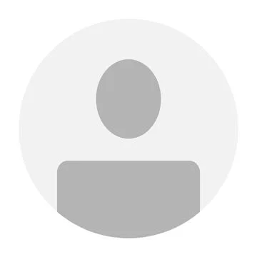 Vector flat illustration in grayscale. Avatar, user profile, person icon, g.. Stock Illustration