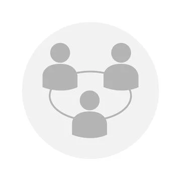 Vector flat illustration in grayscale. Avatar, user profile, person icon, g.. Stock Illustration
