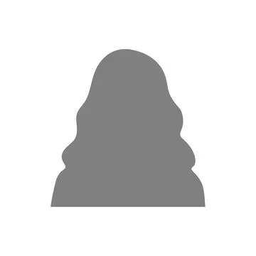 Vector flat illustration in grayscale. Avatar, user profile, person icon, g.. Stock Illustration