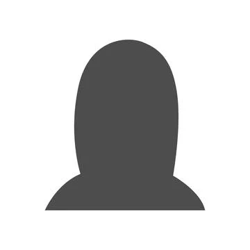 Vector flat illustration in grayscale. Icons of man and woman. Avatar, user Ilustración de archivo
