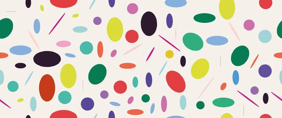 Vector flat illustration. Minimalistic trendy abstract pattern. Various イラスト素材