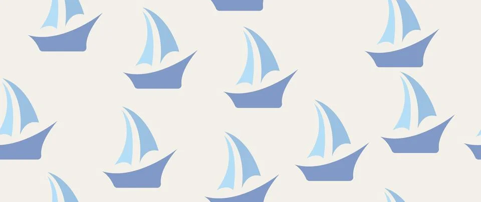 Vector flat illustration. Summer vacation concept. Seamless pattern. Used a.. Stock Illustration
