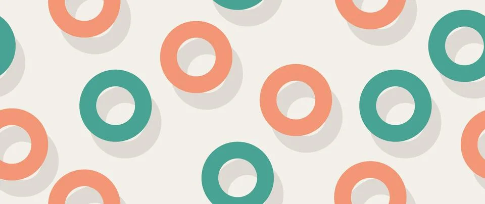 Vector flat illustration. Summer vacation concept. Seamless pattern. Used a.. Stock Illustration