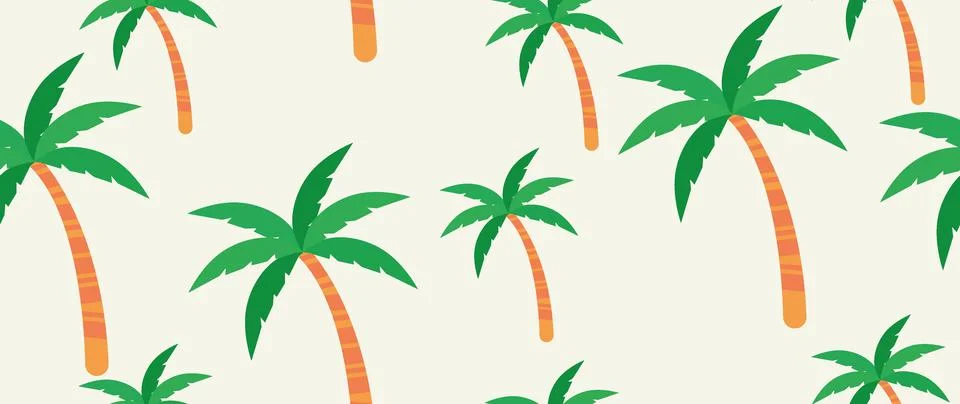 Vector flat illustration. Summer vacation concept. Used as background mockup Stock Illustration