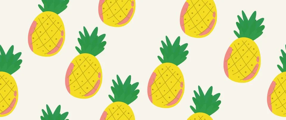 Vector flat illustration. Summer vacation concept. Used as background mockup Stock Illustration