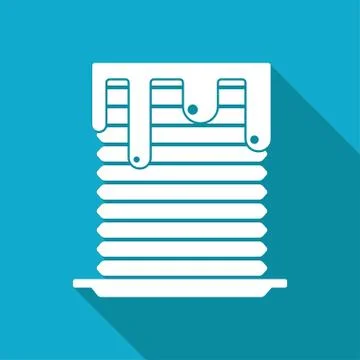 Vector flat recipe infographic Illustrazione stock