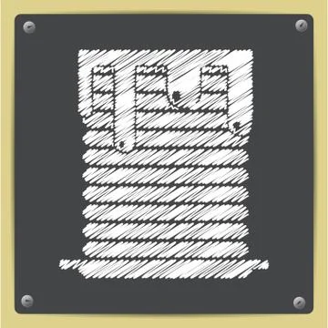 Vector flat recipe infographic Stock Illustration