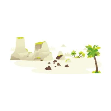 Vector flat travelling beach vacation symbols icon イラスト素材